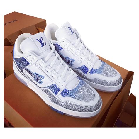 basket louis vuitton blanche|louis vuitton lv sneakers.